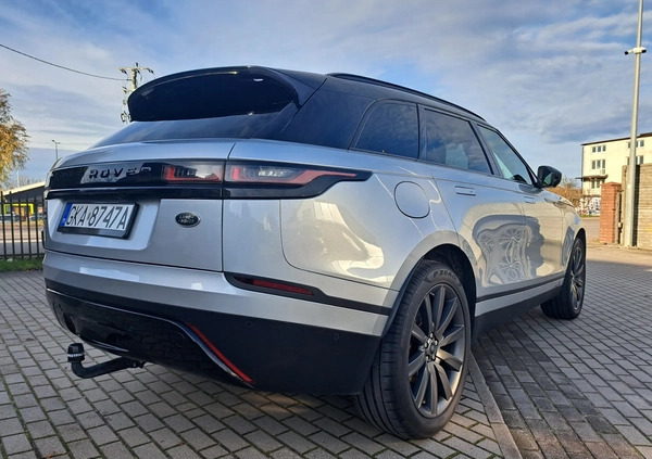 Land Rover Range Rover Velar cena 169900 przebieg: 105200, rok produkcji 2017 z Stawiszyn małe 137